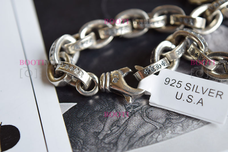 CHROME HEARTS 크롬하츠st 오리지날 925 Paper Chain 목걸이(正品구성품포함) 8