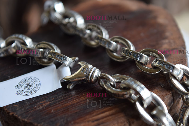 CHROME HEARTS 크롬하츠st 오리지날 925 Paper Chain 목걸이(正品구성품포함) 9