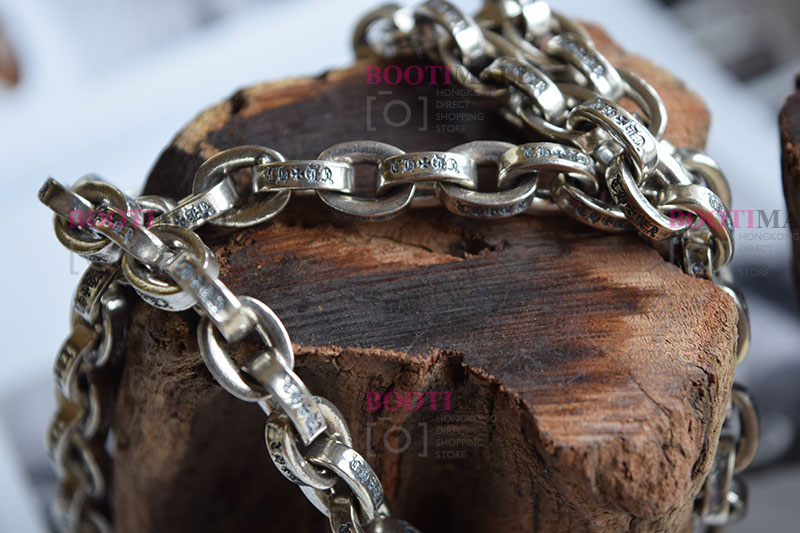 CHROME HEARTS 크롬하츠st 오리지날 925 Paper Chain 목걸이(正品구성품포함) 11