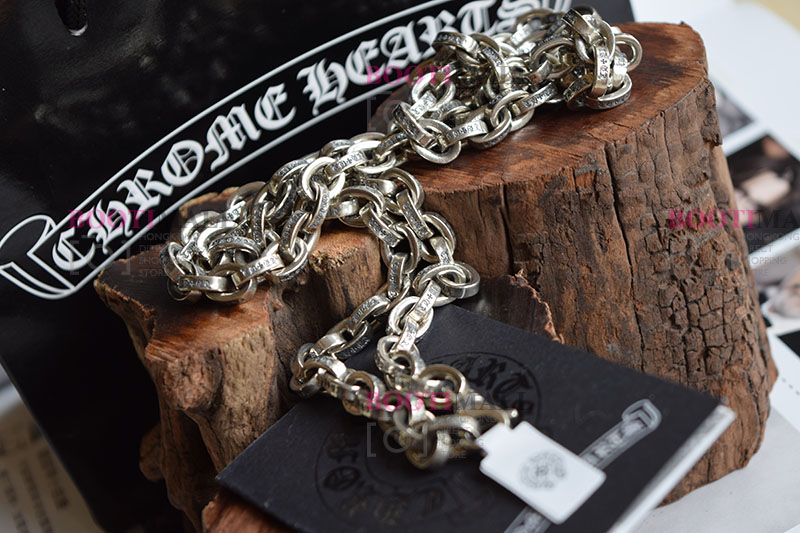 CHROME HEARTS 크롬하츠st 오리지날 925 Paper Chain 목걸이(正品구성품포함) 13