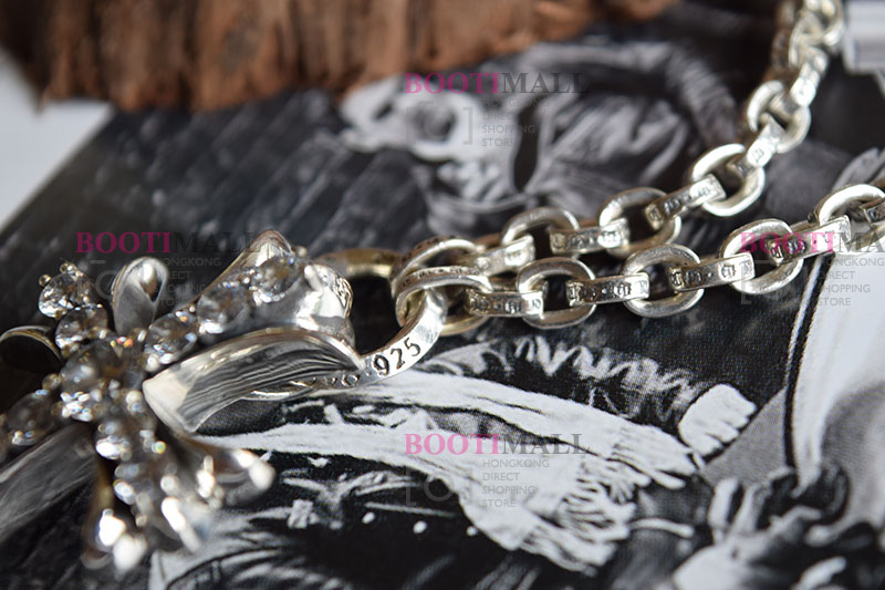 CHROME HEARTS 크롬하츠st 오리지날 925 Paper Chain 목걸이(正品구성품포함) 4