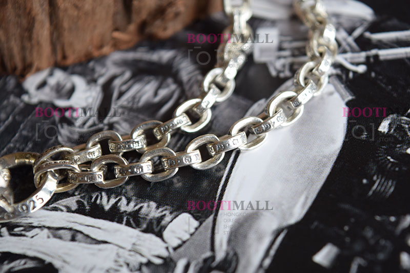 CHROME HEARTS 크롬하츠st 오리지날 925 Paper Chain 목걸이(正品구성품포함) 5