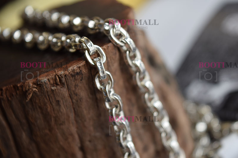 CHROME HEARTS 크롬하츠st 오리지날 925 Paper Chain 목걸이(正品구성품포함) 8