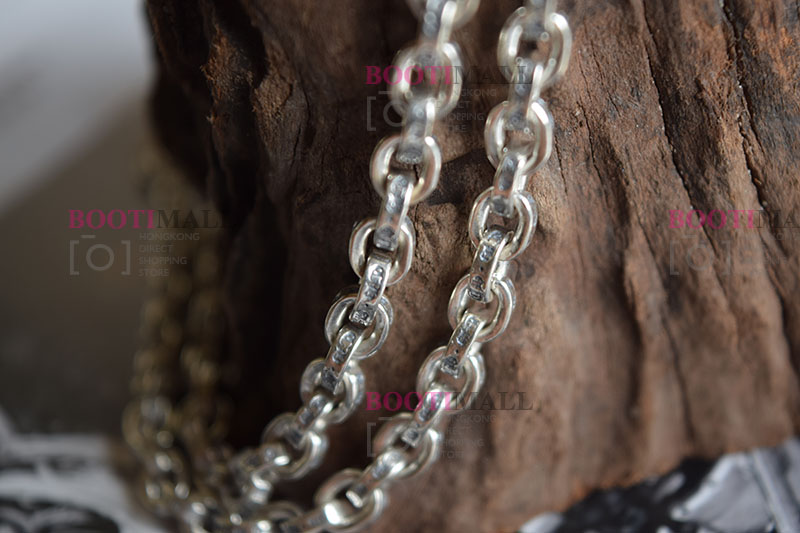 CHROME HEARTS 크롬하츠st 오리지날 925 Paper Chain 목걸이(正品구성품포함) 10