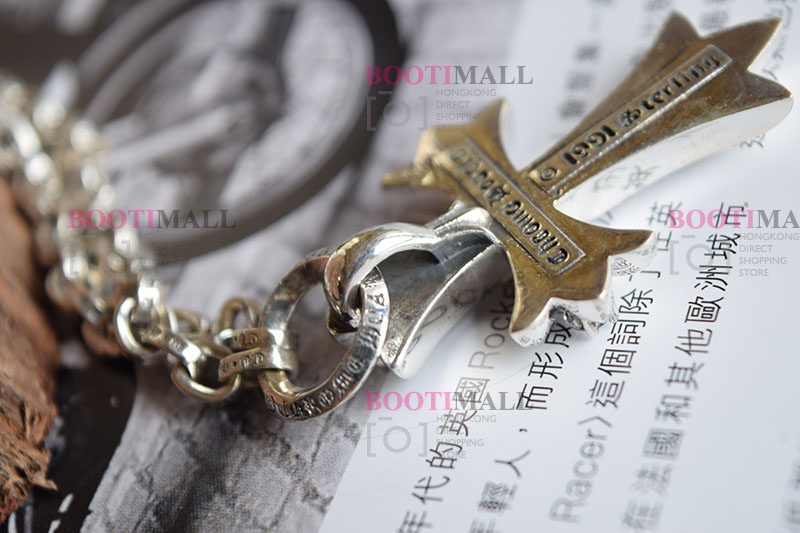 CHROME HEARTS 크롬하츠st 오리지날 925 Paper Chain 목걸이(正品구성품포함) 11