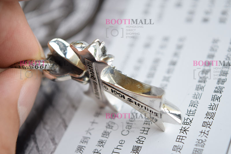 CHROME HEARTS 크롬하츠st 오리지날 925 Paper Chain 목걸이(正品구성품포함) 12
