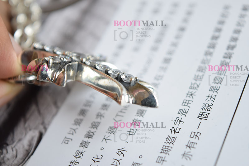 CHROME HEARTS 크롬하츠st 오리지날 925 Paper Chain 목걸이(正品구성품포함) 13