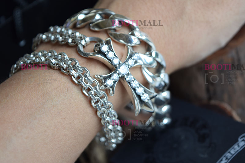 CHROME HEARTS 크롬하츠st 오리지날 925 Paper Chain 목걸이(正品구성품포함) 18