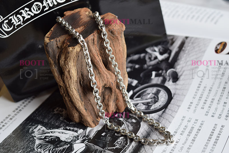CHROME HEARTS 크롬하츠st 오리지날 925 Paper Chain 목걸이(正品구성품포함) 1