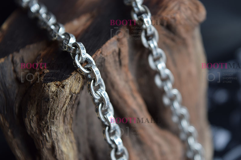 CHROME HEARTS 크롬하츠st 오리지날 925 Paper Chain 목걸이(正品구성품포함) 3