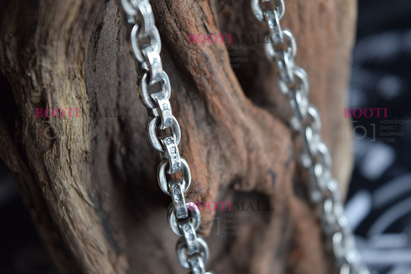 CHROME HEARTS 크롬하츠st 오리지날 925 Paper Chain 목걸이(正品구성품포함) 4