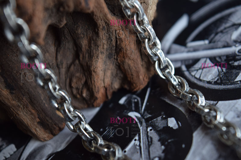 CHROME HEARTS 크롬하츠st 오리지날 925 Paper Chain 목걸이(正品구성품포함) 5