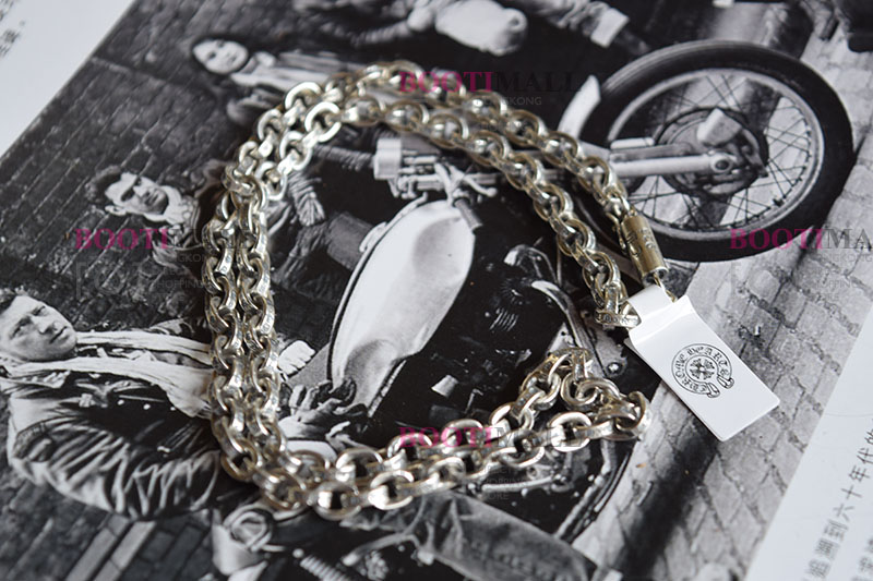 CHROME HEARTS 크롬하츠st 오리지날 925 Paper Chain 목걸이(正品구성품포함) 9