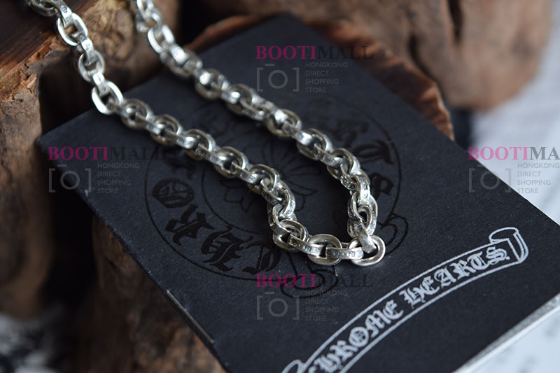 CHROME HEARTS 크롬하츠st 오리지날 925 Paper Chain 목걸이(正品구성품포함) 12