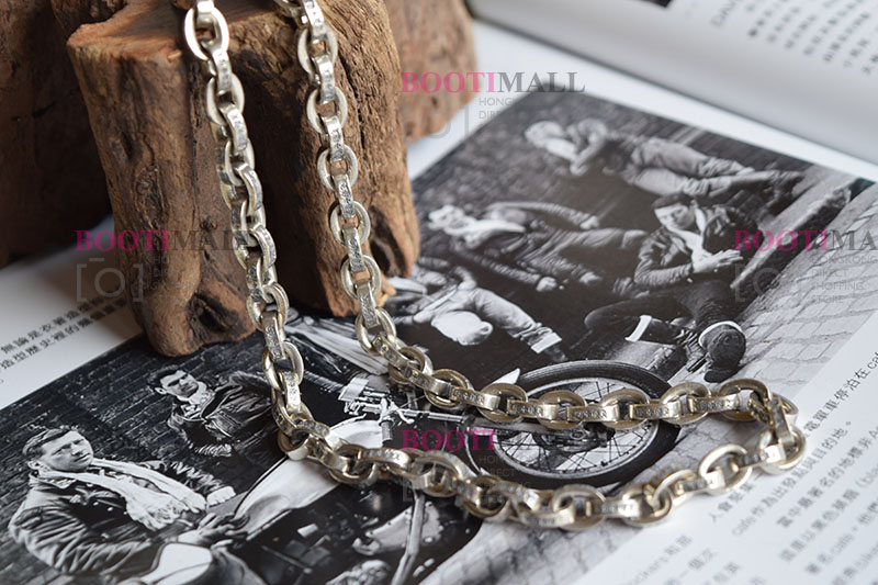CHROME HEARTS 크롬하츠st 오리지날 925 Paper Chain 목걸이(正品구성품포함) 1