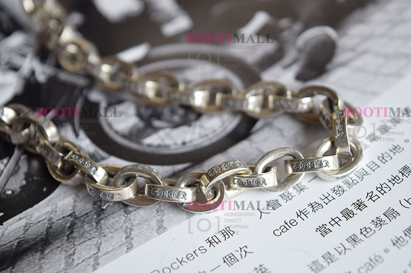 CHROME HEARTS 크롬하츠st 오리지날 925 Paper Chain 목걸이(正品구성품포함) 2