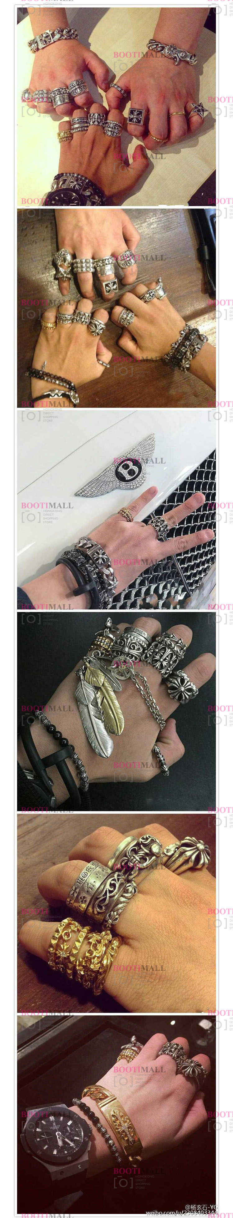 CHROME HEARTS 크롬하츠st 오리지날 925실버 Frame Letter Block K Necklace 7