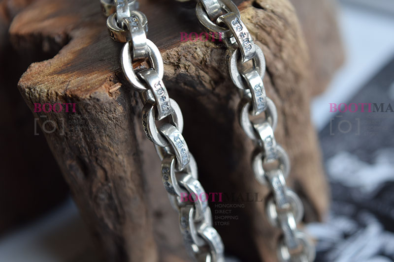 CHROME HEARTS 크롬하츠st 오리지날 925 Paper Chain 목걸이(正品구성품포함) 3