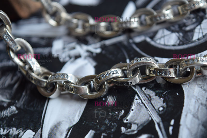 CHROME HEARTS 크롬하츠st 오리지날 925 Paper Chain 목걸이(正品구성품포함) 5