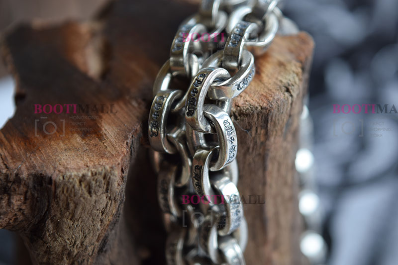 CHROME HEARTS 크롬하츠st 오리지날 925 Paper Chain 목걸이(正品구성품포함) 9