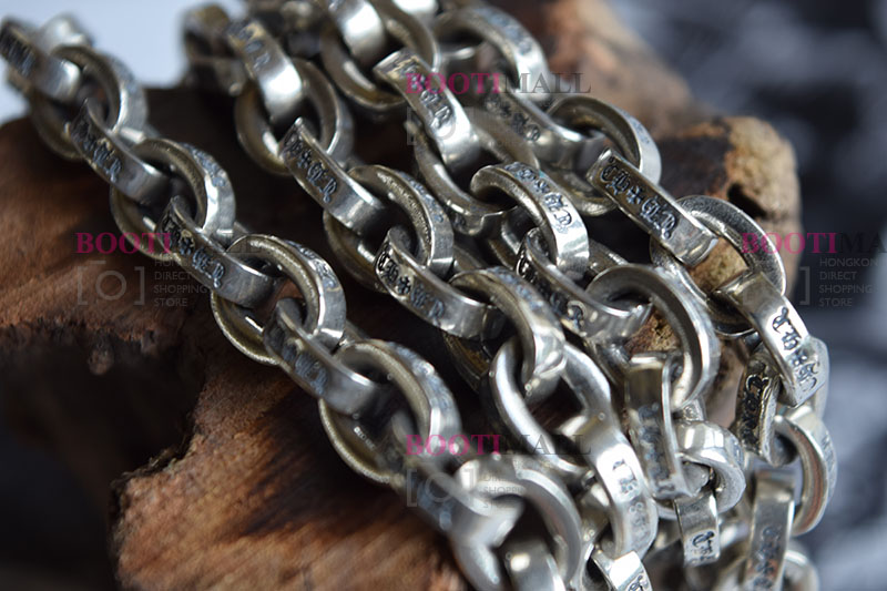 CHROME HEARTS 크롬하츠st 오리지날 925 Paper Chain 목걸이(正品구성품포함) 11
