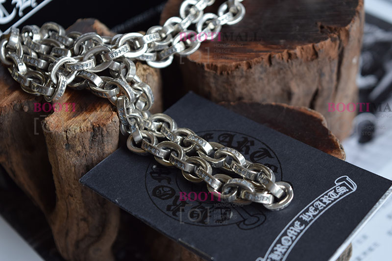 CHROME HEARTS 크롬하츠st 오리지날 925 Paper Chain 목걸이(正品구성품포함) 13