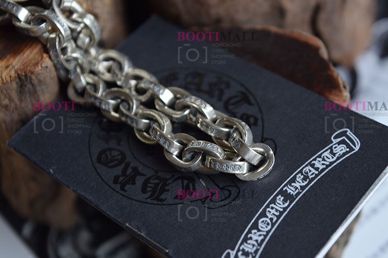 CHROME HEARTS 크롬하츠st 오리지날 925 Paper Chain 목걸이(正品구성품포함) 14