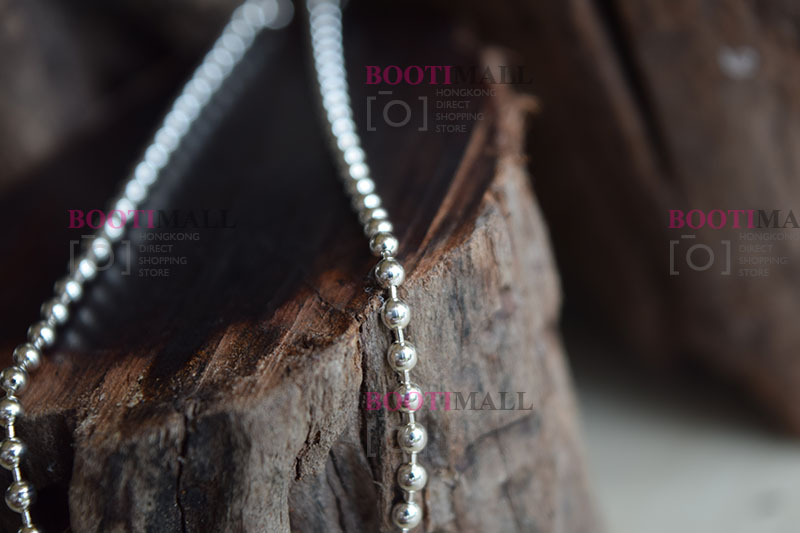 CHROME HEARTS 크롬하츠st 오리지날 925 Paper Chain 목걸이(正品구성품포함) 3