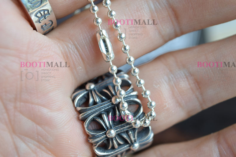 CHROME HEARTS 크롬하츠st 오리지날 925 Paper Chain 목걸이(正品구성품포함) 5