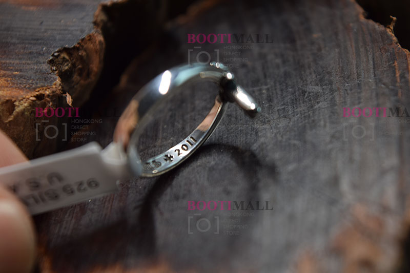 CHROME HEARTS 크롬하츠st 오리지날 925 BUBBLGUM CROSSRING 140109000026(正品구성품포함) 8