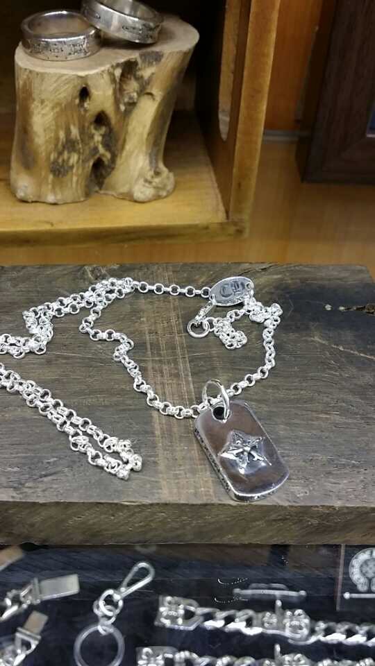 CHROME HEARTS 크롬하츠st 오리지날 925실버 Tiny Star Dog Necklace Silver 2