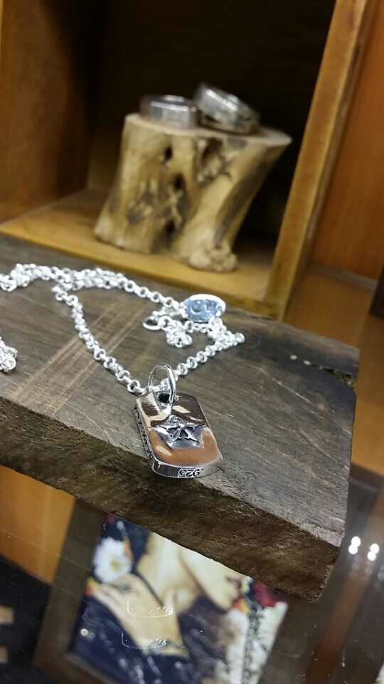 CHROME HEARTS 크롬하츠st 오리지날 925실버 Tiny Star Dog Necklace Silver 3