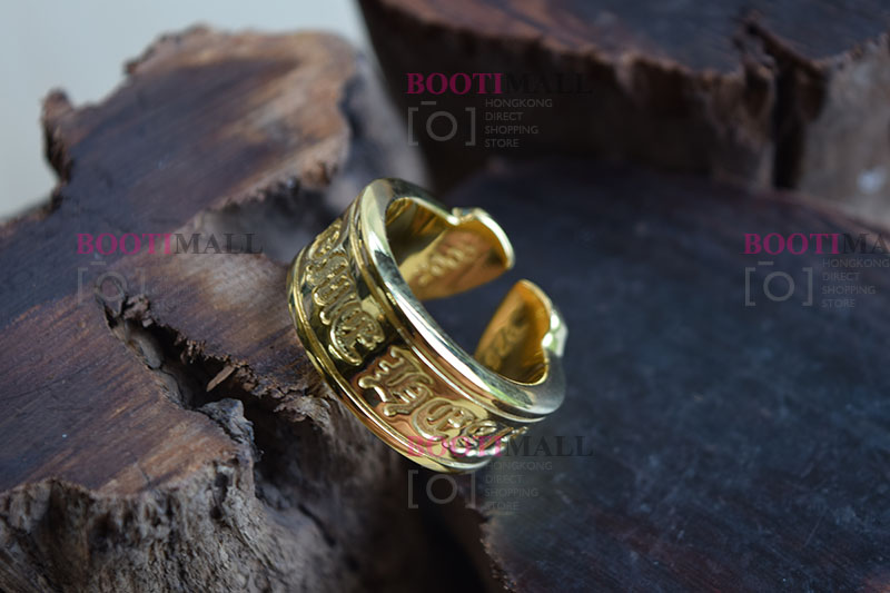 CHROME HEARTS 크롬하츠st 오리지날 925 "Gold " _Ring_Plus (正品구성품포함) 1