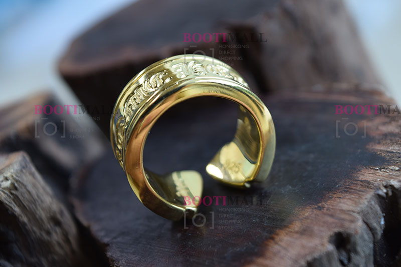 CHROME HEARTS 크롬하츠st 오리지날 925 "Gold " _Ring_Plus (正品구성품포함) 4