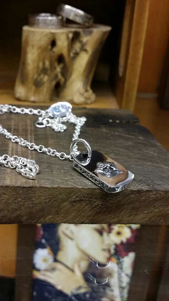 CHROME HEARTS 크롬하츠st 오리지날 925실버 Tiny Star Dog Necklace Silver 4