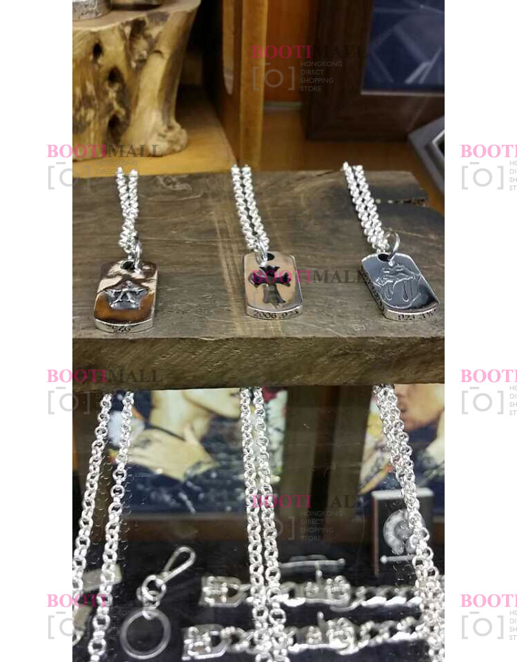 CHROME HEARTS 크롬하츠st 오리지날 925실버 Tiny Star Dog Necklace Silver 1
