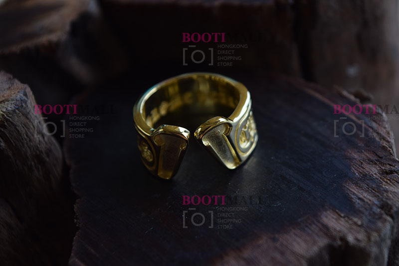 CHROME HEARTS 크롬하츠st 오리지날 925 "Gold " _Ring_Plus (正品구성품포함) 5