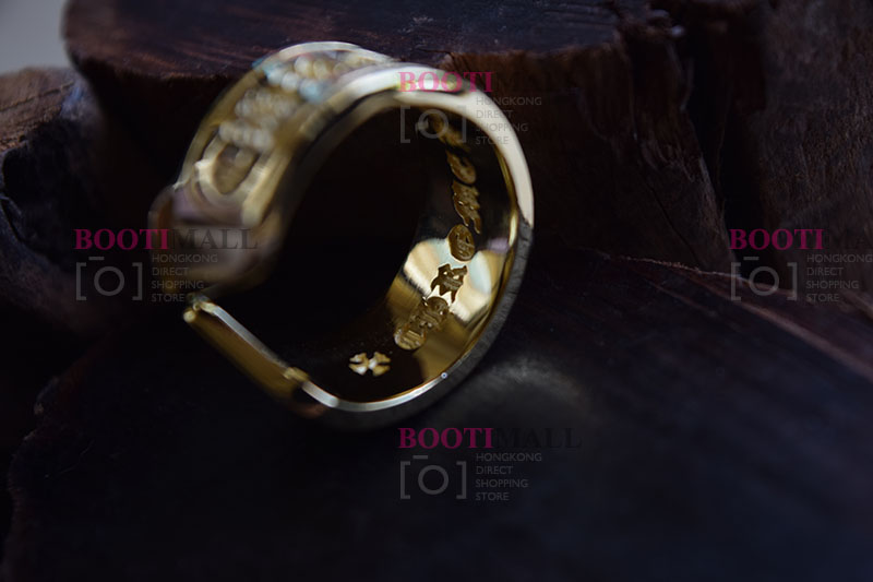 CHROME HEARTS 크롬하츠st 오리지날 925 "Gold " _Ring_Plus (正品구성품포함) 7