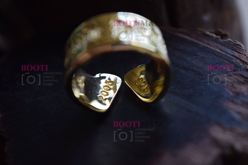 CHROME HEARTS 크롬하츠st 오리지날 925 "Gold " _Ring_Plus (正品구성품포함) 8