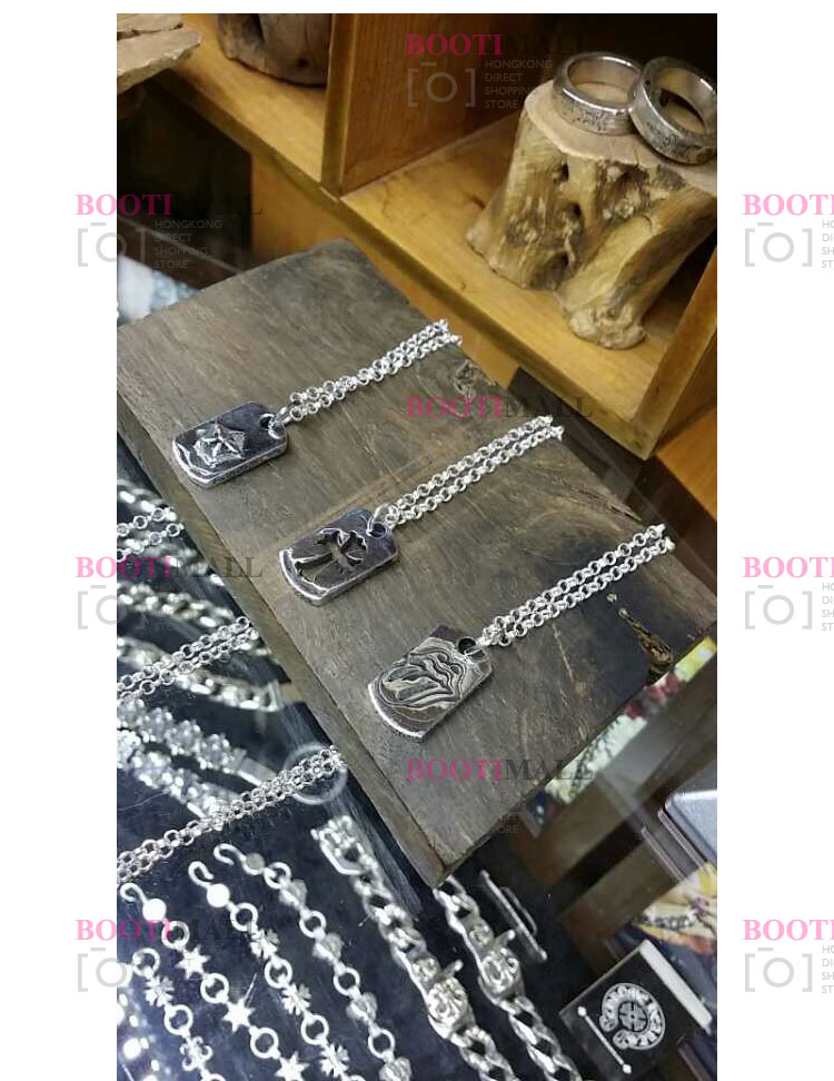CHROME HEARTS 크롬하츠st 오리지날 925실버 Tiny Star Dog Necklace Silver 1