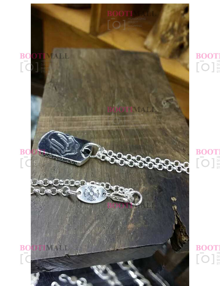 CHROME HEARTS 크롬하츠st 오리지날 925실버 Tiny Star Dog Necklace Silver 2