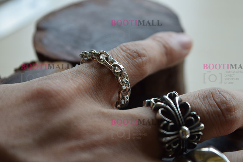 CHROME HEARTS 크롬하츠st 오리지날 925 Paper Chain Ring(正品구성품포함) 6