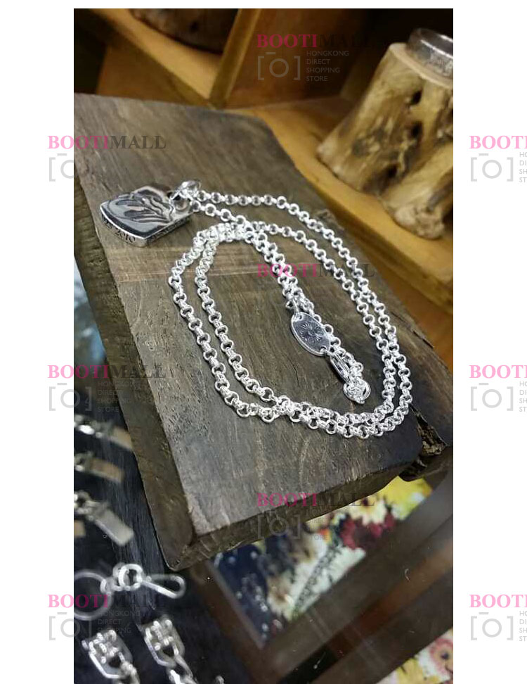 CHROME HEARTS 크롬하츠st 오리지날 925실버 Tiny Star Dog Necklace Silver 4