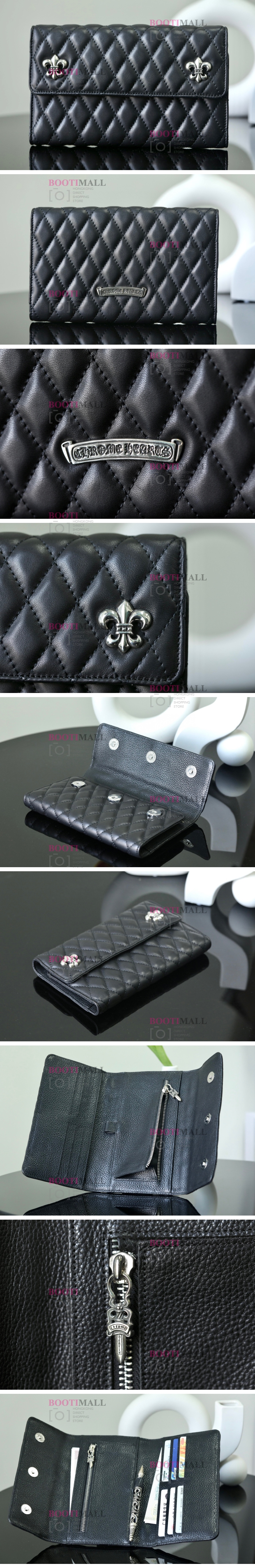 크롬하츠 장지갑 3단 CH社