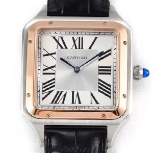  Cartier Santos Dumont De-Cartier Quartz 까르띠에 산토스 뒤몽 MEN'S 52*39.5mm,LADY 46*35mm