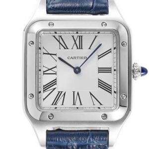 Cartier Santos Dumont De-Cartier Quartz W2SA0012 까르띠에 산토스 뒤몽 쿼츠 MEN'S 43.5mm