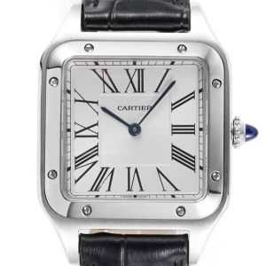 Cartier Santos Dumont De-Cartier Quartz W2SA0012 까르띠에 산토스 뒤몽 쿼츠 MEN'S 43.5mm,LADY 38mm
