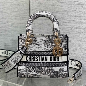 Dior 디올 2025 Lady D-Lite 미듐 24CM