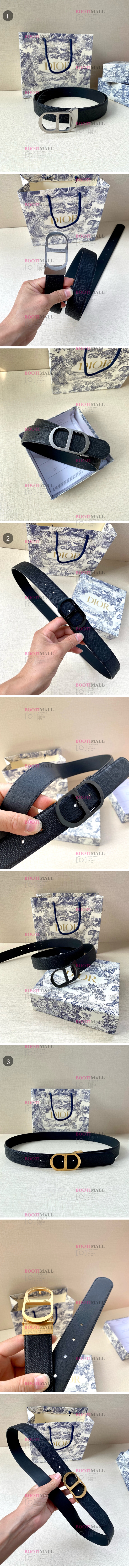 Dior 디올 2024 벨트 폭 3.5cm (3색) (4월) 1