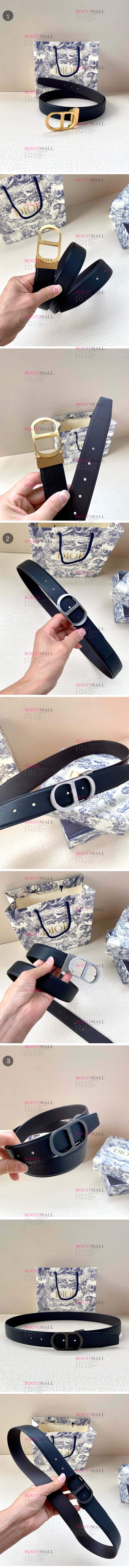 Dior 디올 2024 벨트 폭 3.5cm (3색) (4월) 1